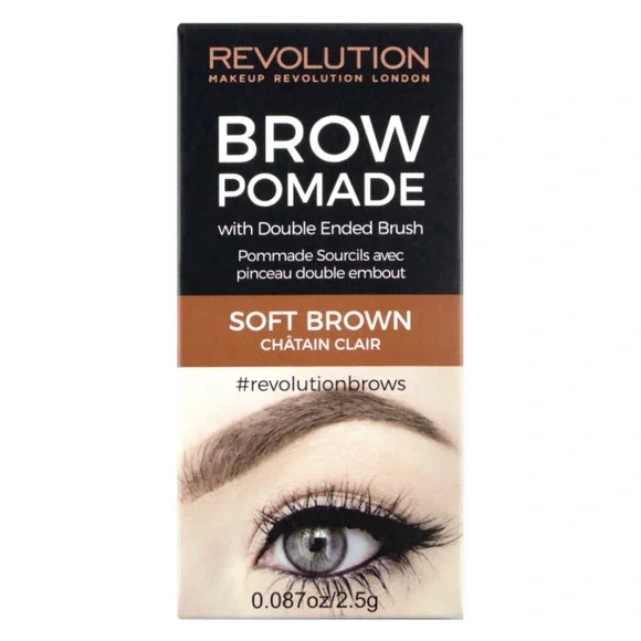 Makeup Revolution London Smudge-Proof Brow Pomade for Shape & Definition - Picture 2 of 7